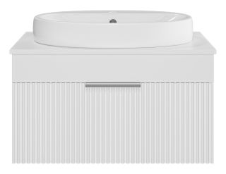 Подвесная тумба под раковину Brevita Enfida ENF-06070-0141Я 70см белый